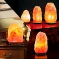thumbnail image 2 of Betus Natural Crystal Himalaya Salt Lamp Hand Carved 6 to 7 inches, 2 of 7