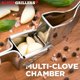 thumbnail image 4 of Garlic Press Alpha Grillers de acero inoxidable con pelador de silicona, 4 of 6