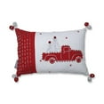 thumbnail image 1 of Pillow Perfect 624419 Truck and Trees Lumbar Pillow - Red, 1 of 1