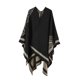 thumbnail image 1 of Sonducket Poncho grueso de invierno, capa portátil para mantener el calor, chal cálido, accesorio de vestir para viajes de trabajo diarios Abrigos y chamarras Caqui, 1 of 6