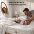 thumbnail image 4 of L’Baiet Twin size 10-inch Memory Foam Mattress, Medium Firm, Gel Infused Top Layer, CertiPUR-US Certified Foam, OEKO-Tex Cover, Bed-in-a-Box, 4 of 9