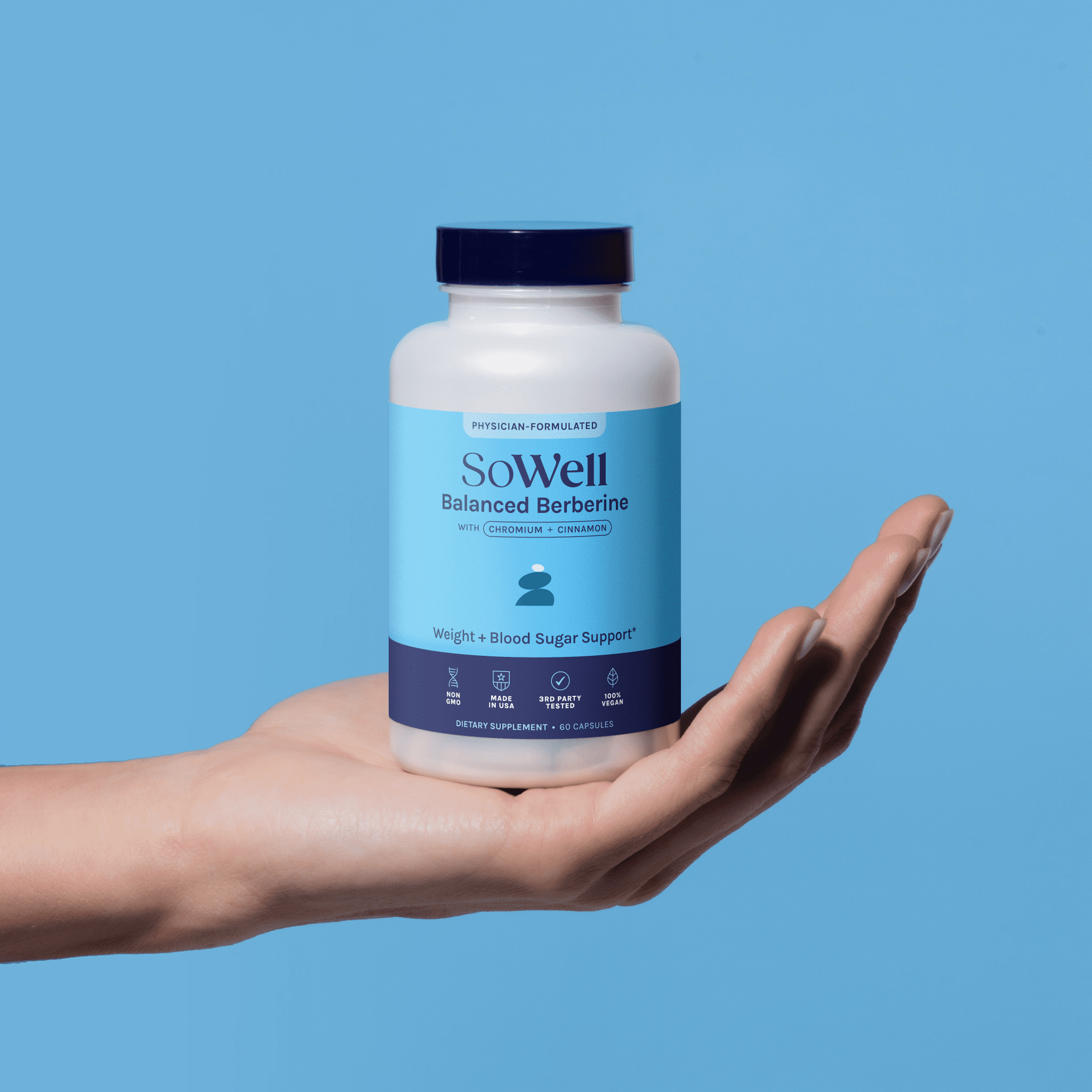 SoWell Balanced Berberine Blood Sugar Support