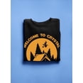 thumbnail image 3 of Welcome To Crystal Lake Camp Sweatshirt Men -Image by Shutterstock, Male 5X-Large, 3 of 4