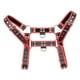 thumbnail image 2 of Cinturones de Arnés de Cuerpo con Correa de Pecho de material cuero para Hombre , de Vereinskleidung Ajustable, 2 of 9