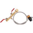 thumbnail image 2 of CO2 Adapter With Hose, Easy To Install Durable Anti-corrosion CO2 Filling Valve  For Home For General Purpose For Restaurant For Professional Use, 2 of 8