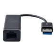 thumbnail image 1 of Dell - Adaptateur Réseau - USB 3.0 - Ethernet Gigabit - Noir - avec Garantie Matériel de Base de 1 An - pour Chromebook 3110, 3110 2-en-1; Latitude 54XX, 7410, 94XX 2-en-1; Precision 3561, 75XX, 1 of 2