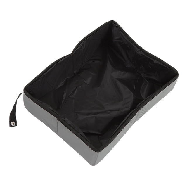 Caja de arena para gatos Jadeshay plegable impermeable de tela Oxford Tipo A