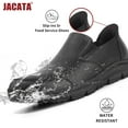 thumbnail image 2 of Jacata Slip On Shoes for Men Arch Support Non Slip Work Shoes (Size 10.5), 2 of 6