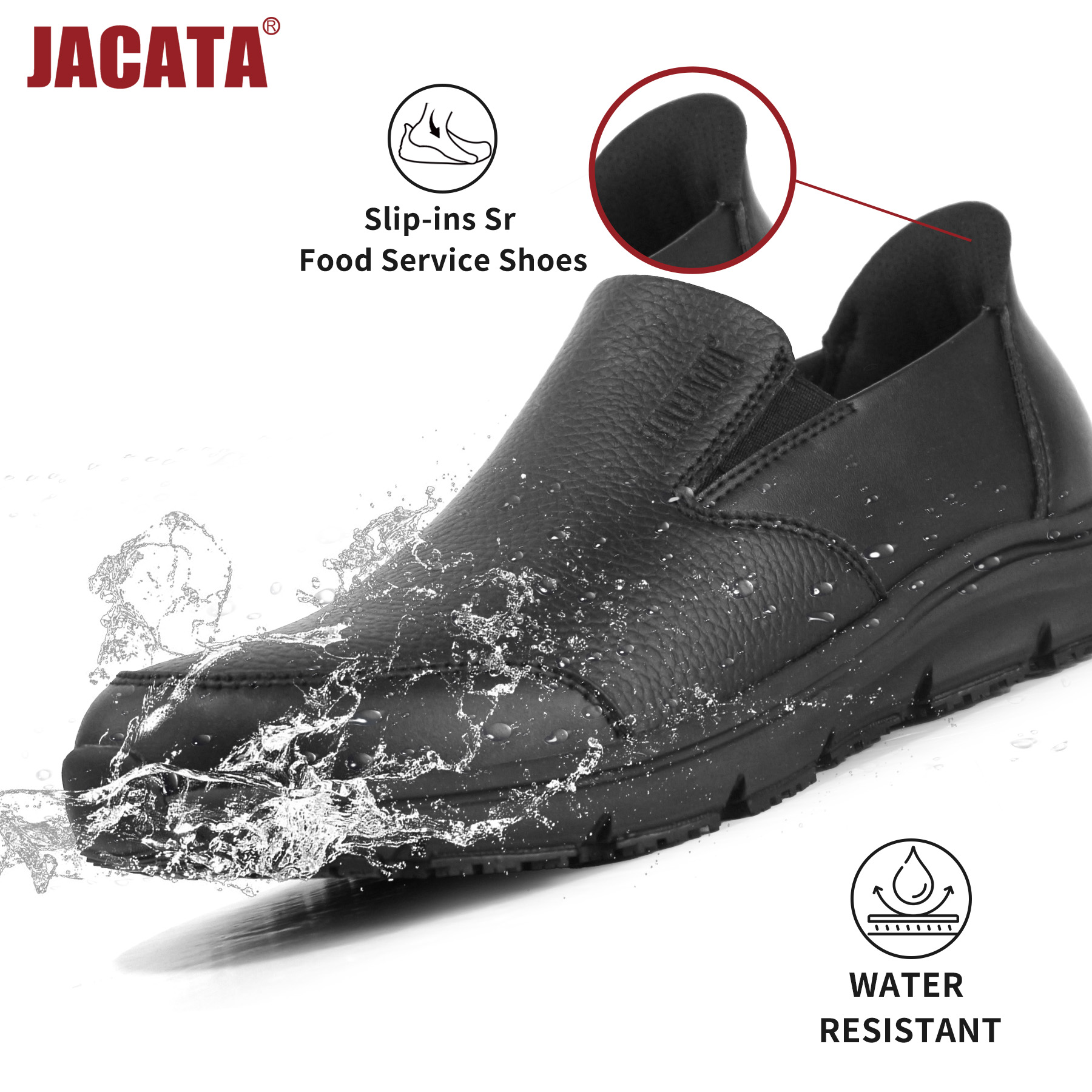 Jacata Men's Slip-On Work Shoe photo 2