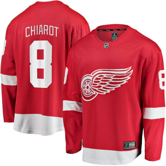 Men's Fanatics Ben Chiarot Red Detroit Red Wings Home Breakaway Player Jersey