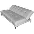 thumbnail image 3 of Sofa Cama El Bazar Store Karla color Gris Plata Futon 3 posiciones Matrimonial, 3 of 5