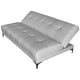 thumbnail image 3 of Sofa Cama El Bazar Store Karla color Gris Plata Futon 3 posiciones Matrimonial, 3 of 5