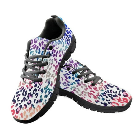 

Woman Sneakers Flats Casual Shoes For Women Leopard Print Lace Up Outdoor Walking Sport Running Shoes Sapatos Feminino Mujer