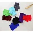 thumbnail image 2 of Nvzi Guantes de mecanografía de medio dedo de punto liso para niños y niñas, tamaño pequeño, 2 of 4
