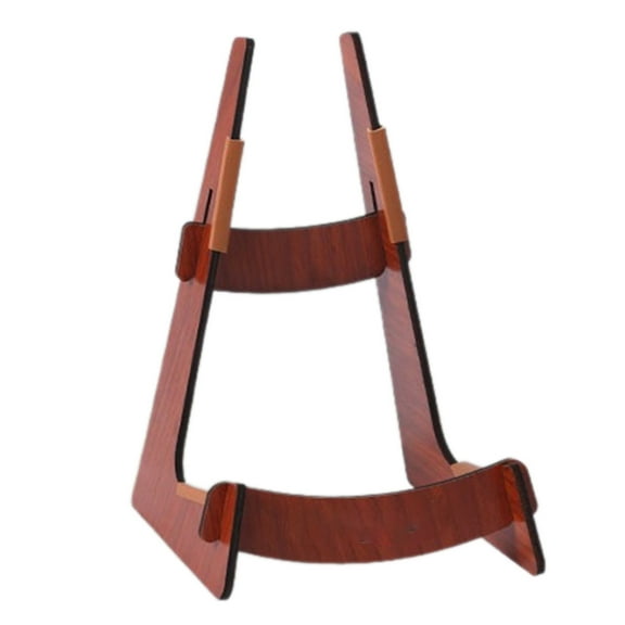 YIGSECU Wood Guitar Stand, Folding Wood Ukulele Stand, Portable Instrument Stand, L-Frame Classical Wood Stand Ukulele Shelf