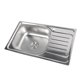 thumbnail image 1 of Fregadero De Cocina, Fregadero De Cocina De Acero Inoxidable, A Prueba De óxido, Grueso, Antiobstrucción Para Restaurante, 1 of 7