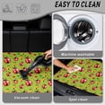 thumbnail image 4 of KUIFORTI Cute Ladybug Car Trunk Liner 29" x 39" Easy to Clean Auto Trunk Protective Mat Polyester Scratch-Proof Universal Fit Vehicle Interior for Most Car Models, 4 of 7