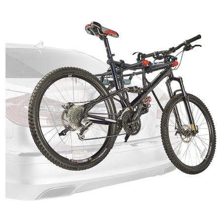ALLEN SPORTS DELUXE 2-BICYCLE TRUNK MOUNTED BIKE RACK CARRIER, MODEL 102DN, BLACK