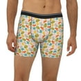 thumbnail image 2 of Men'S Boxer Briefs, Abstractcute Colorful Cartoon Cat Soft And Breathable Mens Underwear Boxer Briefs With Widen Waist, 2 of 2