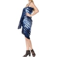 thumbnail image 6 of HAPPY BAY Women's Bikini Sarong Swimwear Swim Cover up Skirt Summer Wraps Swimsuit Beach Wrap Coverups for Women Beachwear One Size Royal, Tie Dye, 6 of 6
