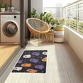 thumbnail image 4 of Yayeee Doormat for Indoor Entrance 32" x 20" Non Slippery Floor Rug, Orange Halloween Ghosts, 4 of 8