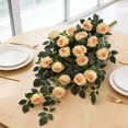thumbnail image 6 of Artificial Flowers for Outdoors Hanging Fake Plants All-Season Artificial Flowers for Wall Decoration Suitable Garland for Home Indoor Outdoor Decor 35.43in, 6 of 6