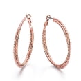 thumbnail image 1 of Rose Gold Hoop Earrings, 1 of 1