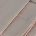 thumbnail image 5 of Superior Tierney Cotton Percale Deep Pocket Sheet Set, Split King, Blush, 5 of 9