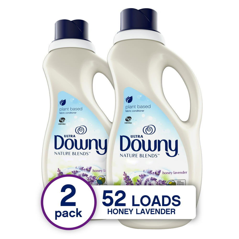 Downy Nature Blends Lavender, Liquid Fabric Softener, 88 fl oz