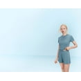 thumbnail image 3 of Hanes Originals Women's SuperSoft Comfywear Rib Sleep Shorts, Sizes S to 2X, 3 of 9