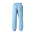 thumbnail image 6 of Men's Casual Solid Sweatpants Elastic Waist Drawstring Joggers Loose Fit Tapered Athletic Pants with Pockets, 3XL, 6 of 8