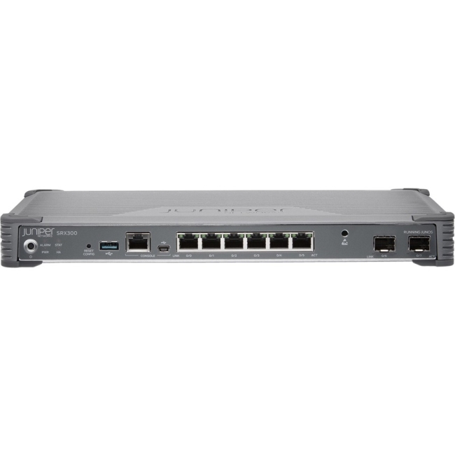 Juniper SRX300 Router 6 Ports Management Port 2 Slots Gigabit