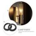 thumbnail image 4 of Miangastore Lamp Retaining Rings 10Pack 2.1In Black For E26 Lamp Sockets Adults, 4 of 9