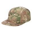 thumbnail image 4 of Gorra Snapback, gorra transpirable, clásica, ligera, para camionero Marrón, 4 of 9