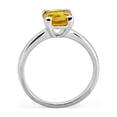 thumbnail image 4 of YoTreasure 1.82 Ct. Citrine Solid 925 Sterling Silver Solitaire Ring, 4 of 5