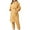 Yellow, variant on YanHoo Fuzzy Pajama Set for Women Soft Plush Robe and Fleece Pants 2 Piece Sleepwear Loungewear Warm House Coat