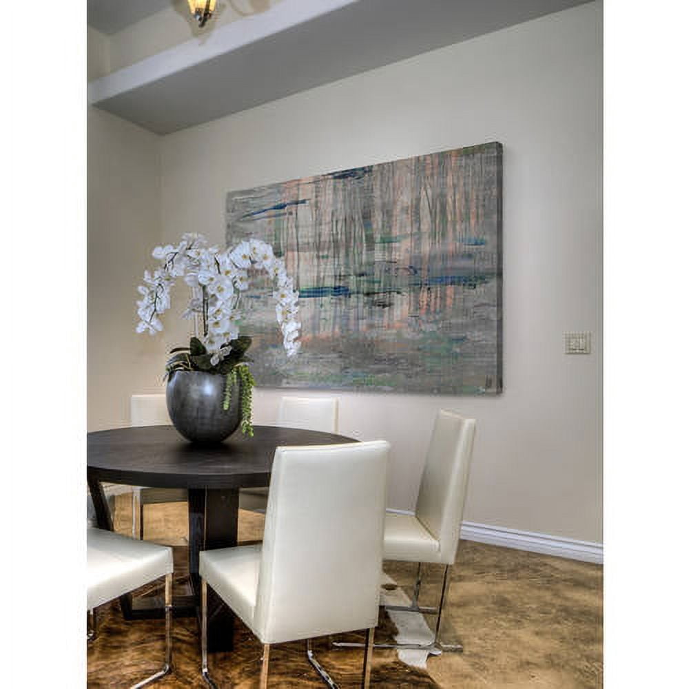 "Marshy Reflection" Painting Print on Wrapped Canvas