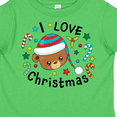 thumbnail image 4 of Inktastic I Love Christmas- cute teddy bear Boys or Girls Toddler T-Shirt, 4 of 5