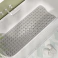 thumbnail image 2 of Alfombrilla de ducha AmazerBath antideslizante con ventosas, 100 x 40 cm, transparente, 2 of 8