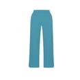 thumbnail image 4 of Maqroz Girls Flare Capri Pants High Waisted Stretchy Yoga Split Hem Summer Athletic Gym Trousers with Pockets Back to School pants 6-15 Years, 4 of 8