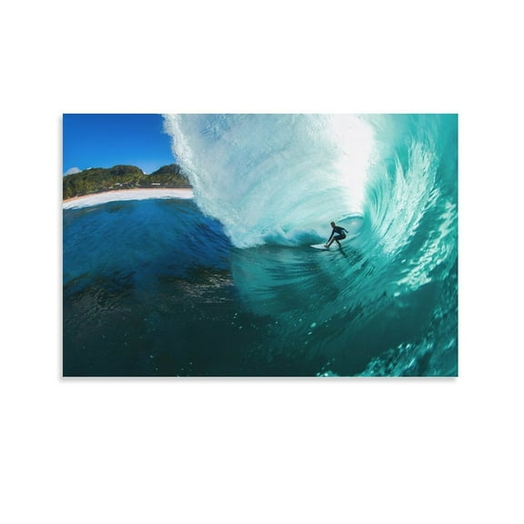 John John Florence Poster Surfing Art Posters & Prints(10) Canvas Poster Wall Art Picture Prints Hanging Photo Gift Decor Home Posters Artworks 12x18inch(30x45cm)