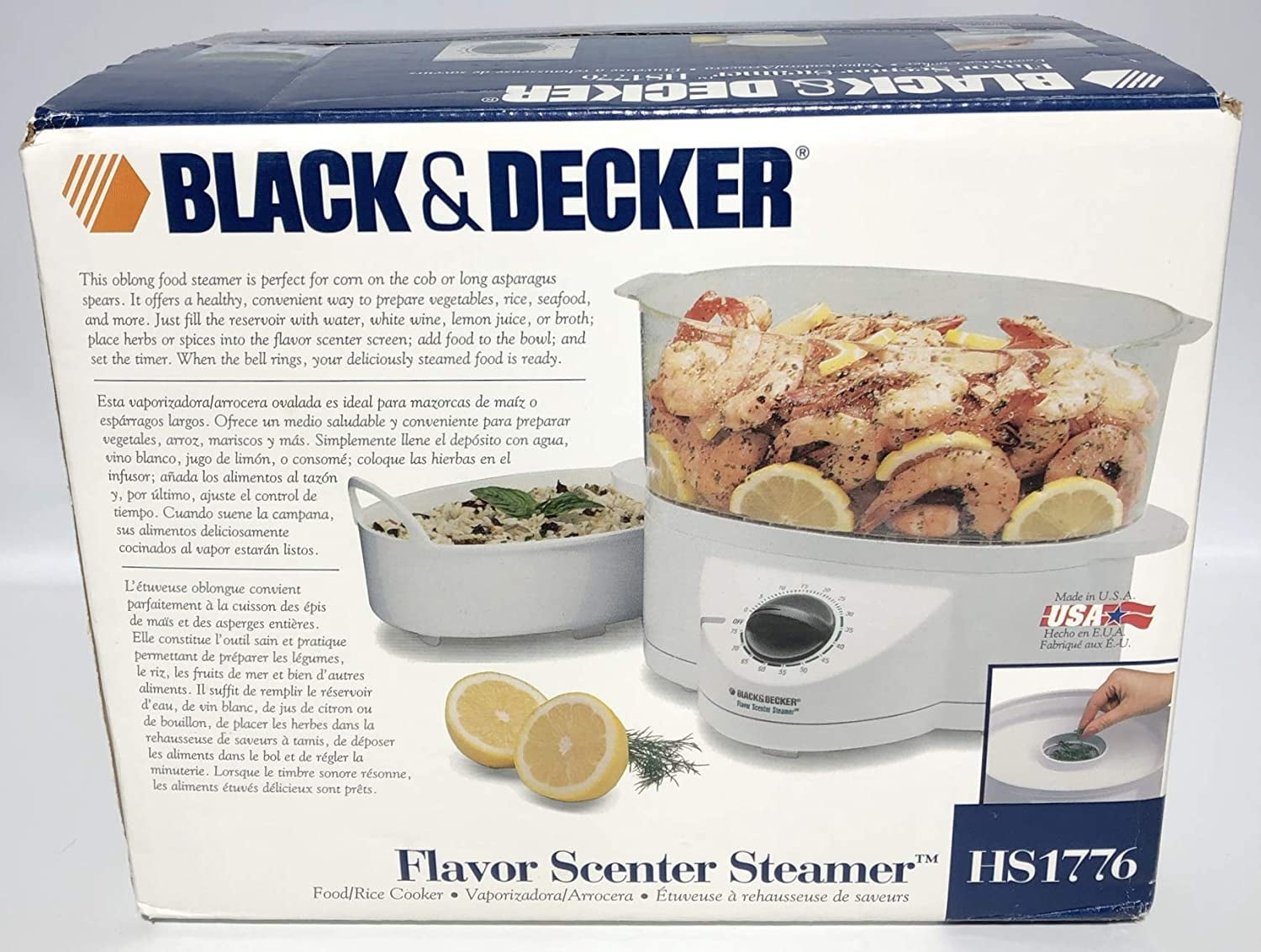 BLACK&DECKER Flavor Scenter Handy Steamer at