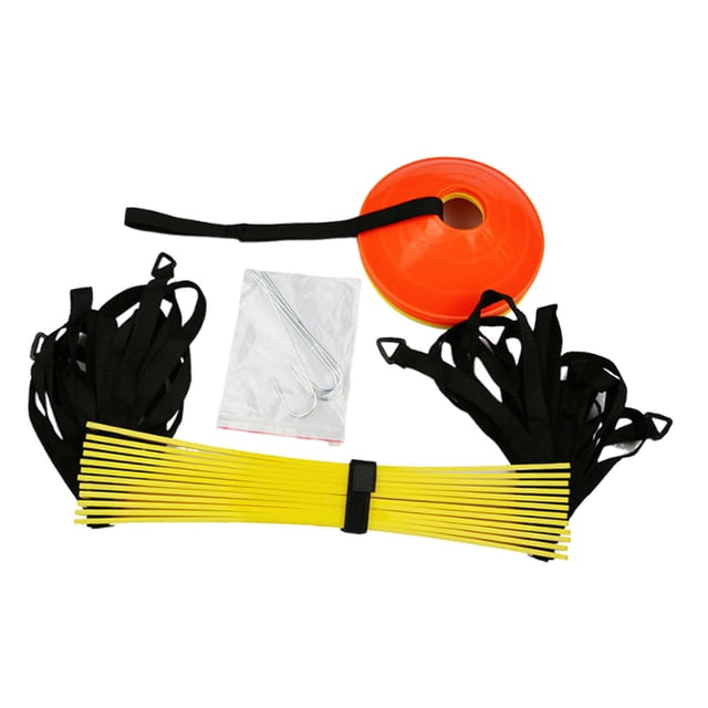 Conjunto de equipos de entrenamiento de velocidad de de agilidad, equipo de entrenamiento de fútbol con conos de velocidad, mejora la