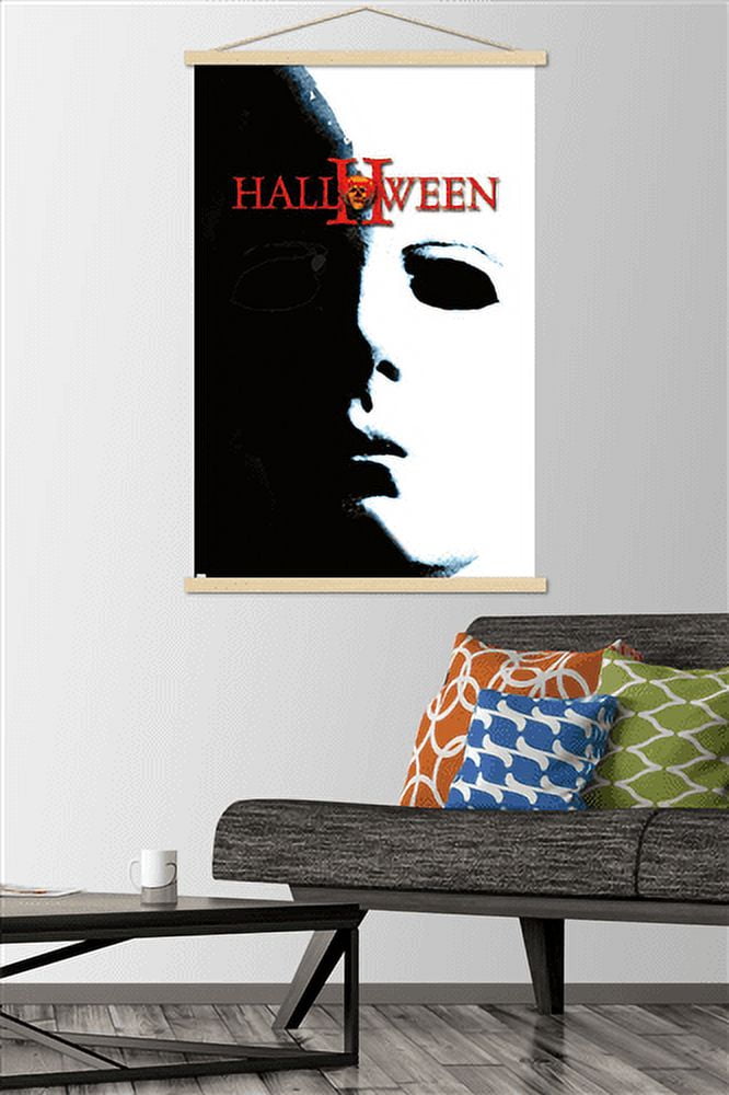 Halloween II - One Sheet Wall Poster with Magnetic Frame, 22.375" x 34"