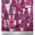 thumbnail image 1 of Soimoi Rayon Fabric Cedar Tree Print Sewing Fabric Yard 42 Inch Wide, 1 of 1