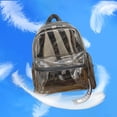 thumbnail image 2 of WRKEKC Sac à Dos Transparent en PVC Imperméable, Sac de Voyage/plage Extérieur avec Bandes Réfléchissantes, Design Léger, 2 of 8