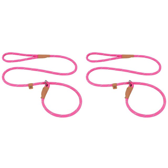 2PCS Hands Free Dog Leash for Walking & Running 5FT Adjustable Waist Leash for Large & Medium Dogs No Pull Reflective Training Lead with Heavy Duty Nylon Tangle Free Dog Walking Belt for Jogging