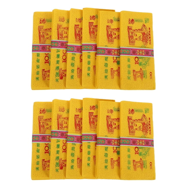 IFANLANDOR Ancestor Banknote Money 12Pcs Easy Burning For Film Shoots And Themed Parties