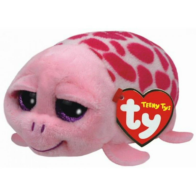 Shuffler Pink Turtle Teeny Tys 4 inch Stuffed Animal by Ty 42145 Walmart