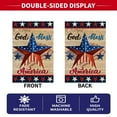 thumbnail image 4 of Independence Day Garden Flag Home Decoration Courtyard Terrace Outdoor Event Decoration Hanging Flag, 4 of 6